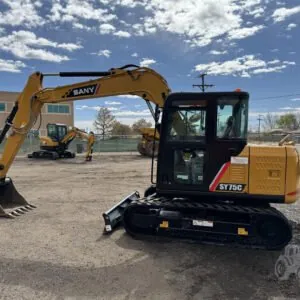 Used SANY SY75C Excavator For Sale