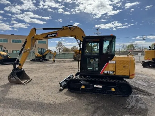 Used SANY SY75C Excavator For Sale