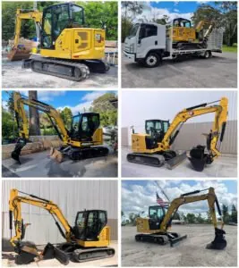 Excavadora Cat 306 usada a la venta