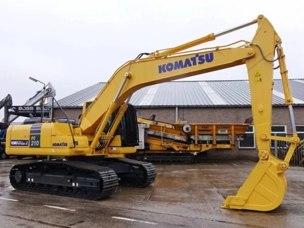 Original Used Excavator Komatsu PC210