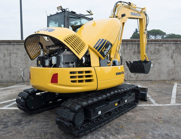 Гусеничный экскаватор Komatsu PC80 б/у