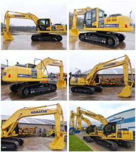 Pelle d'occasion originale Komatsu PC210