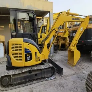 Miniexcavadora usada Komatsu PC55