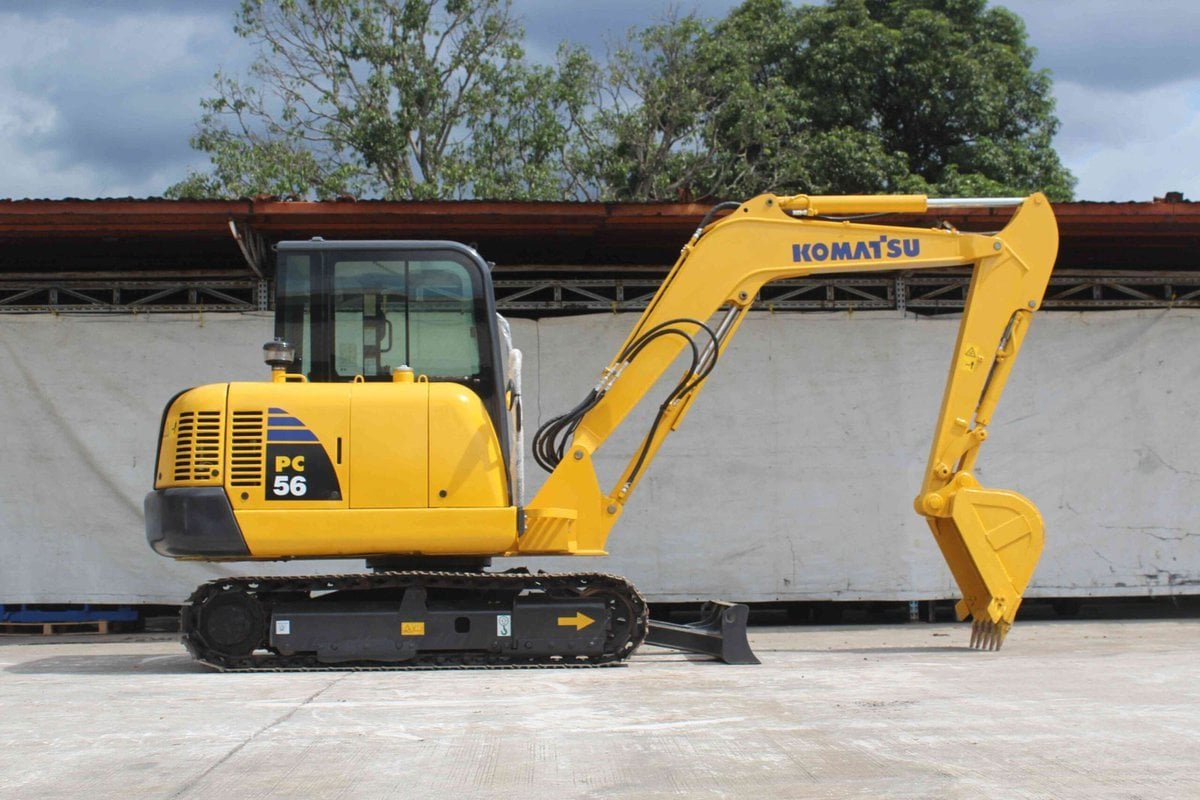 Used Komatsu PC56 Mini Excavator