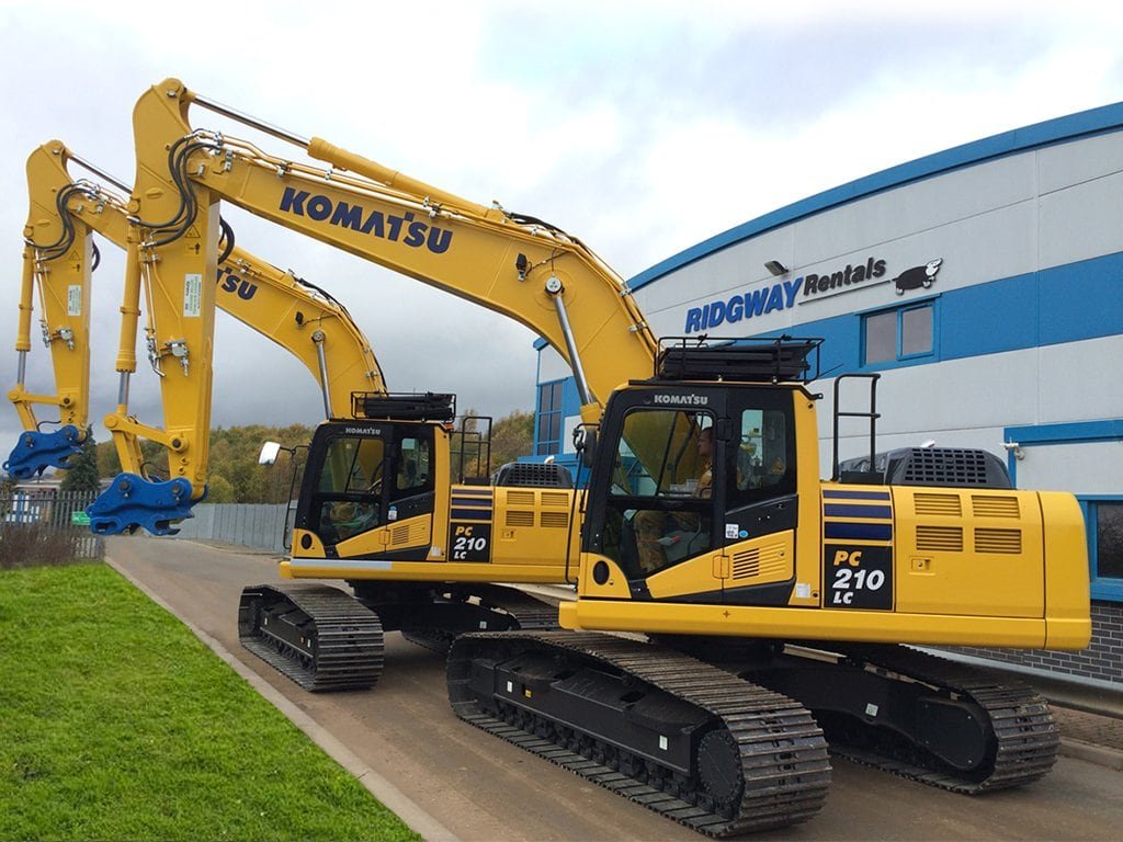 Original Used Excavator Komatsu PC210