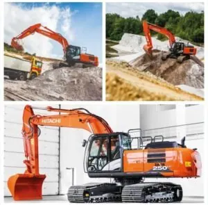 2nd Hand  Hitachi Excavator ZX250