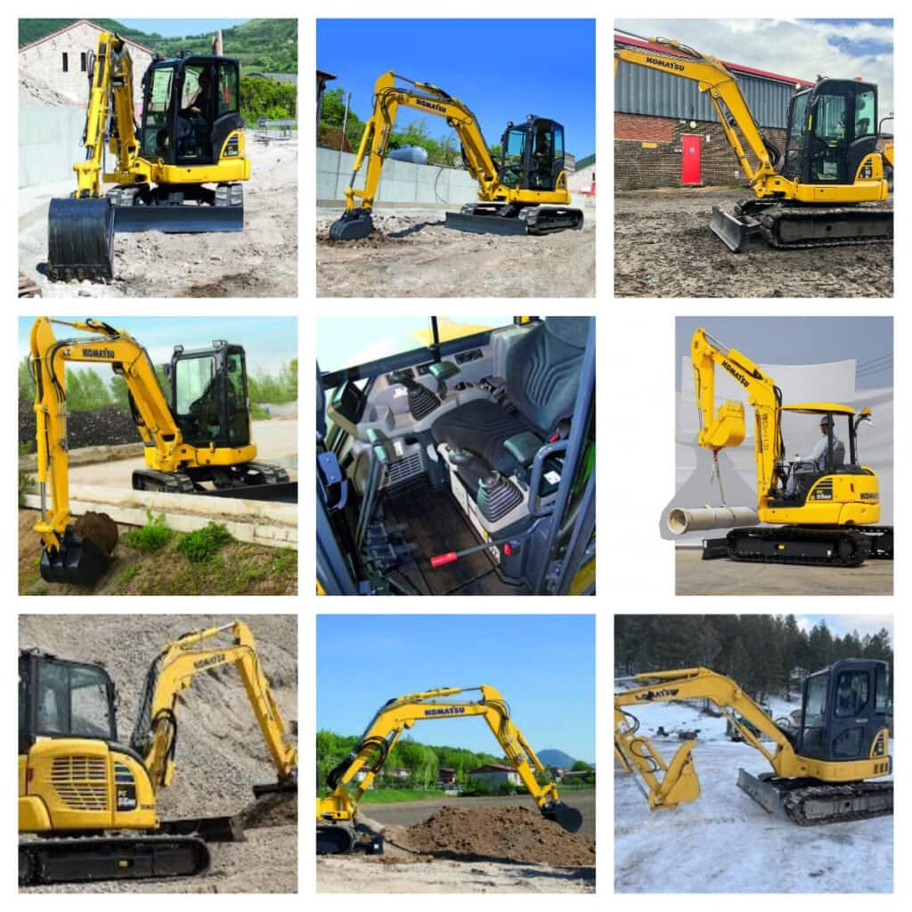 Used Mini Excavator Komatsu PC55