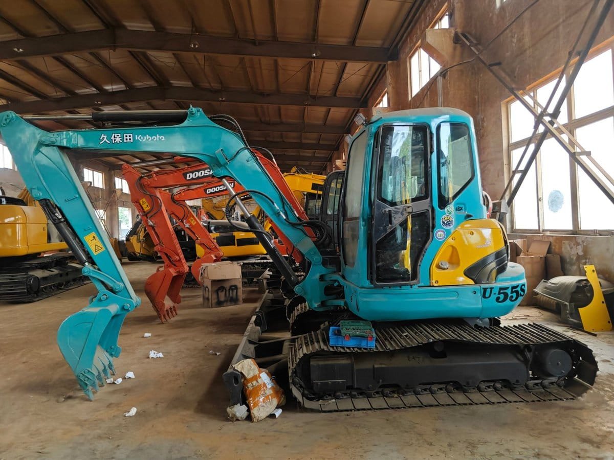 Second-Hand Mini Excavator Kubota U55