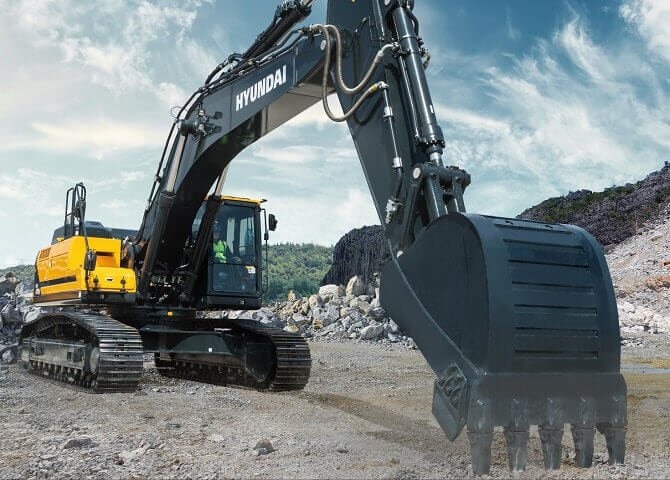 Used Hyundai excavators for sale