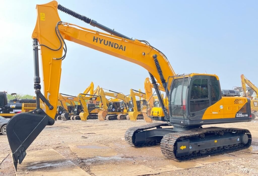 Used Hyundai excavators for sale 220LC-9S