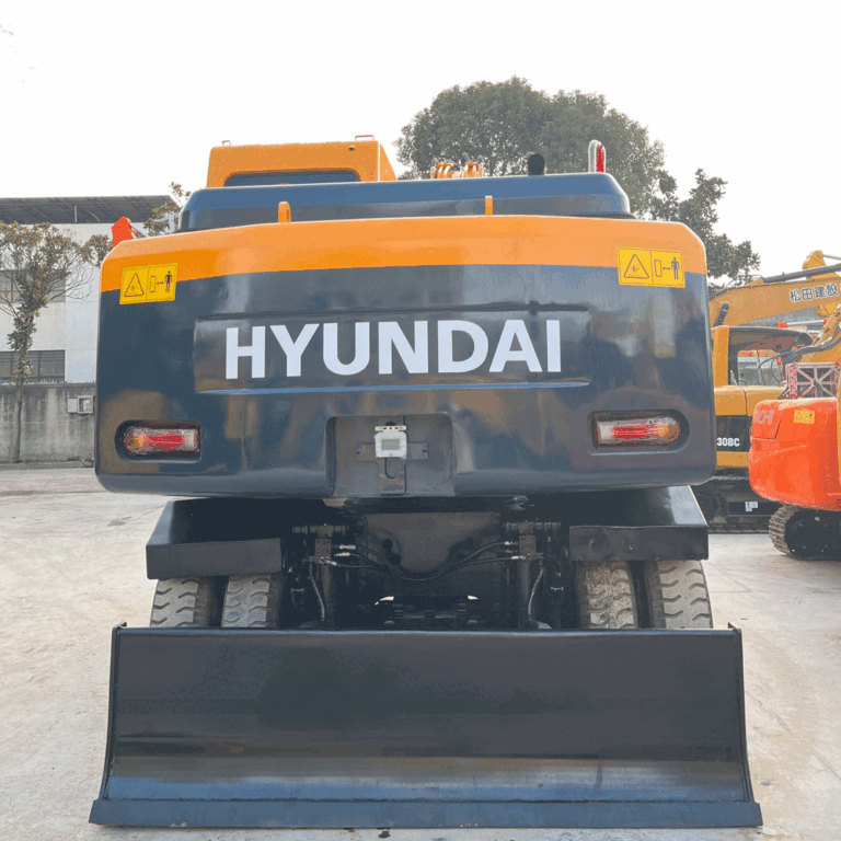 used hyundai wheeled excavators (4)