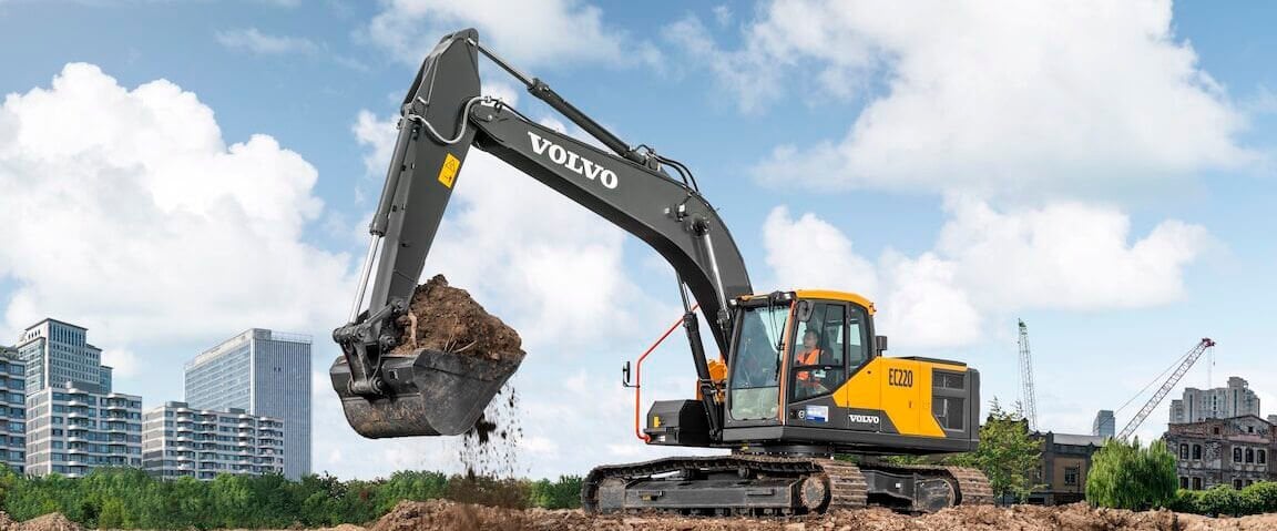 used volvo excavators for sale