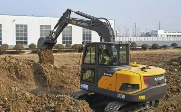 Volvo EC75D Small Used Excavator