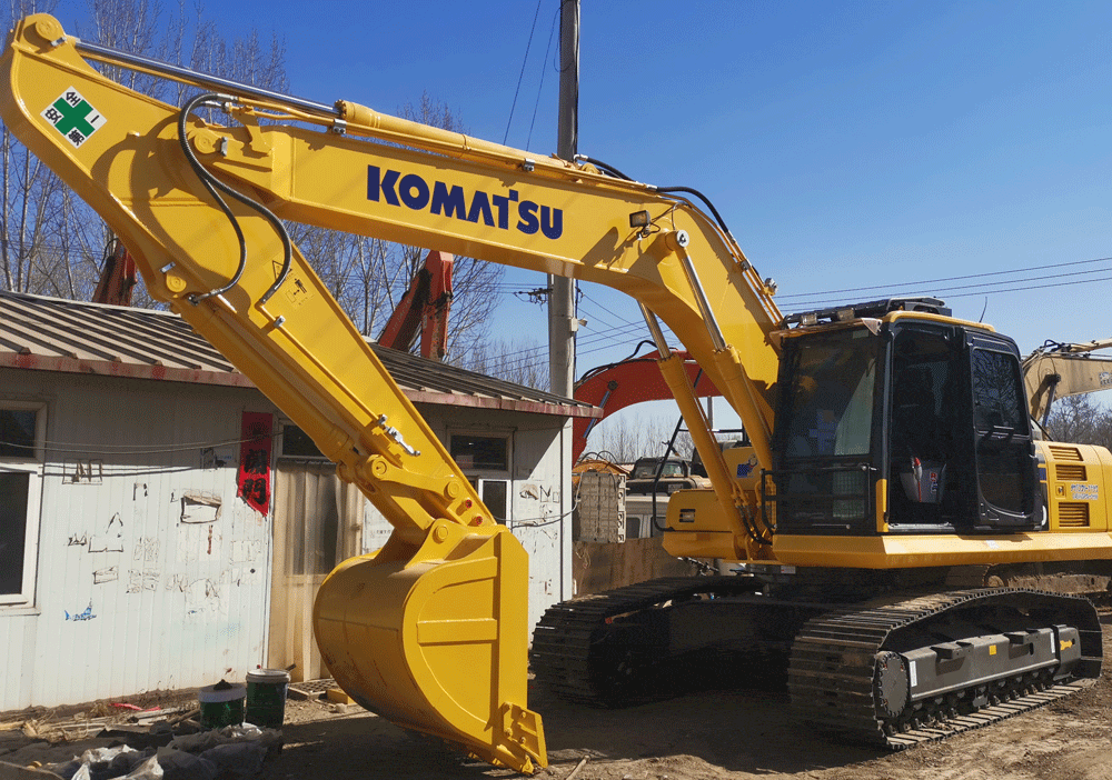 used Komatsu excavators