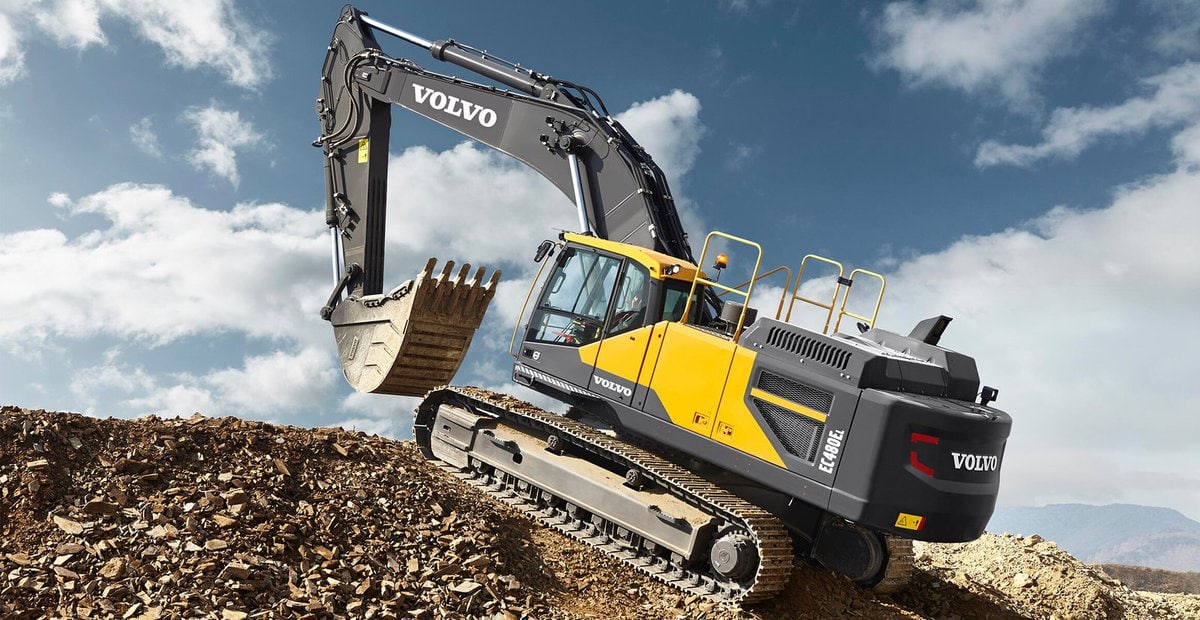 Volvo 480 excavator for sale