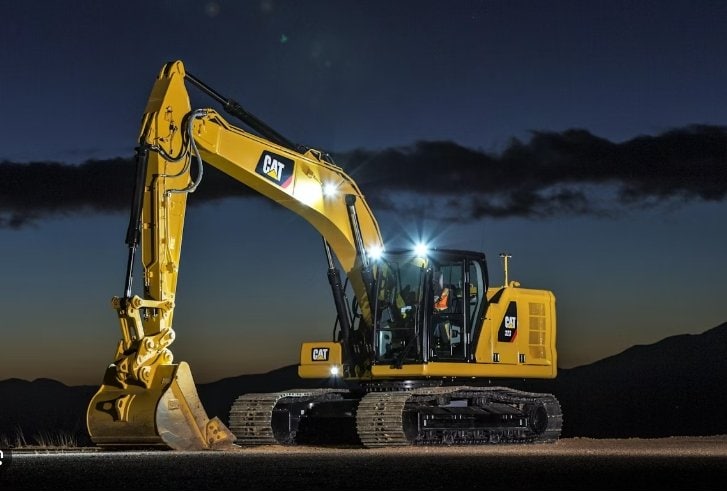 CAT excavators